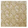 GENERIQUE Tissu coton Bio feuillage blanc vendu au mètre(...) - Or