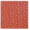 GENERIQUE Tissu coton Bio pistil fleurs vendu au mètre(...) - Orange