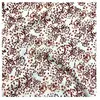 GENERIQUE Tissu viscose petites feuilles vendu au mètre(...) - pistrelloblanc