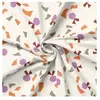 GENERIQUE Tissu coton popeline motifs géometriques vendu au mètre(...) - 0 Ecru