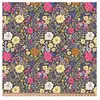 GENERIQUE Tissu coton popeline fleuri vendu au mètre(...) - 0 Noir