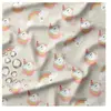Tissu imperméable enfant licorne vendu au mètre(...) - 0002 Gris