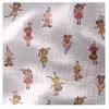 Tissu enfant coton double gaze souris danseuse vendu au mètre(...) - 0...