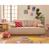 BEST MOBILIER Harper - canapé 3 places convertible avec coffre en tissu texturé TU