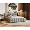 Darling - lit coffre - 180x200 cm - sommier inclus - en velours