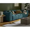 Lisa Design Canapé RAY - Bleu Grisé