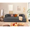 LISA DESIGN Stella - canapé droit 3 places avec double méridienne en velours côtelé TU