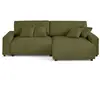 LISA DESIGN Pivoine - canapé d'angle 4 places réversible convertible avec 2 coffres en velours côtelé TU