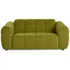 LISA DESIGN Ray - canapé droit 2 places en velours texturé TU