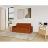 Bestmobilier Julia - canapé 3 places convertible couchage quotidien ma...