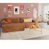 BESTMOBILIER Rebecca - canapé d'angle gauche 4 places convertible avec...
