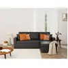 Bestmobilier Cyrus - Canapé d'angle réversible 4 places - convertible ...