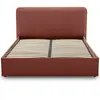 BESTMOBILIER Goyave - lit coffre - 160x200 - en tissu - sommier inclus 160 x 200 cm