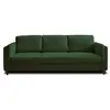 Brooke - canapé 3 places - convertible - en velours - Lisa Design