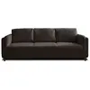 Brooke - canapé 3 places - convertible - en velours - Lisa Design