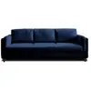 Brooke - canapé 3 places - convertible - en velours - Lisa Design