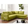 LISA DESIGN Anna - canapé d'angle droit - 5 places - convertible - en velours TU