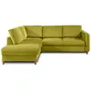 LISA DESIGN Brooke - canapé d'angle gauche - convertible - 5 places - en velours TU