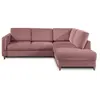 LISA DESIGN Brooke - canapé d'angle droit - convertible - 5 places - en velours TU