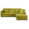 LISA DESIGN Brooke - canapé d'angle droit - convertible - 5 places - en velours TU