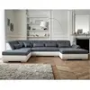 LISA DESIGN Vermont - canapé panoramique d'angle gauche - 7 places - XXL TU