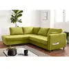 LISA DESIGN Anna - canapé d'angle gauche - 5 places - convertible - en velours TU