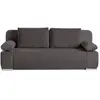 Bestmobilier Elio canapé convertible - Velours Gris Foncé