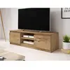 Bestmobilier - Robin - meuble tv - 120 cm - style industriel - bois