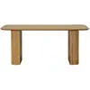 Lisa Design Milazzo - table à manger - bois - plaqué chêne - 180 cm