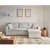 BESTMOBILIER Cyrus - canapé d'angle réversible 4 places - convertible ...