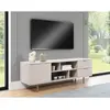 BESTMOBILIER Monica - meuble TV - beige - 150 cm - Beige