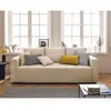 BESTMOBILIER Regala - canapé 3 places - convertible avec coffre - en tissu - Beige
