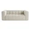 LISA DESIGN Suzano - canapé 3 places - en tissu mailles 3D - Beige