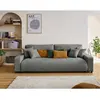 LISA DESIGN Pivoine - canapé droit 3 places - convertible avec coffre - en velours texturé - Gris
