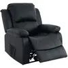Bestmobilier Armand - fauteuil relax en cuir vegan