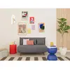 Bestmobilier Lumi - Banquette convertible clic-clac 2 places en velours côtelé