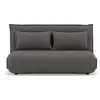 Bestmobilier Candice - Banquette 2 places convertible clic-clac en velours côtelé