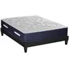 Maison Aubertin Ensemble Matelas Dolce Vita Ressorts ensachés Accueil mémoire et sommier en kit - 160 x 200 cm
