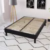 Maison Aubertin Sommier à lattes en KIT- Bois - Couleur noire 180x200 CM