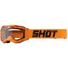 HYPSOM Masque cross Shot Assault 2.0 Solid orange fluo brillant- écran trans