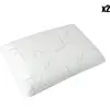 Olympe Literie - Lot de 2 oreillers 40x60 cm SERENITE - Mousse avec Mémoire de forme