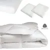 Olympe Literie - Pack Protège matelas + Couette + Oreiller 180x200 cm