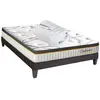 Bellecour Pack  160x200 cm  Matelas Ressorts + Sommier + Accessoires