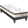 Bellecour Ensemble  90x190 cm  Matelas Ressorts + Sommier Bois