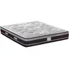 Hypsom Matelas Ressorts & Mémoire de forme - DIVIN - 160x200 cm - Soutien Ferme - Blanc