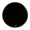 Sparedrum 16'' Powerkick Dark Black - 1 Pli + Muffler - 10 Mil Peaux grosse caisse