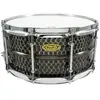 WorldMax 14x6.5 inch Hammered Brass Shell caisse claire en laiton