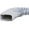 Gaine en PVC rectangulaire renforcée 200 x 130 mm, 3 m - ø127 / 70 mm Strulik