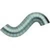 Strulik - Gaine flexible en aluminium autogyre - Longueur: 3 m - ø mm: 80