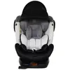 BB-BOOM ZELI Siège-auto évolutif i-Size 360° enfants de 40 à 150 cm 0-36 kg Isofix Top Tether Gris sans canopy